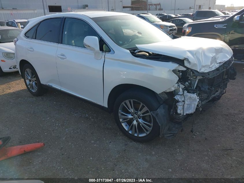2013 LEXUS RX 450H - JTJZB1BA6D2409365