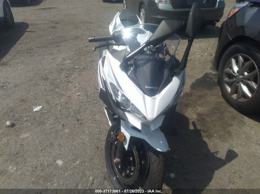 VIN JKAEXKH11PDAR7459 2023 KAWASAKI EX400