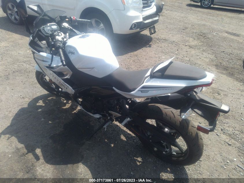 VIN JKAEXKH11PDAR7459 2023 KAWASAKI EX400