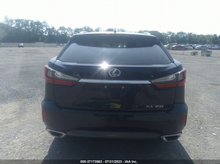 2016 LEXUS RX 350 - 2T2BZMCA6GC031470