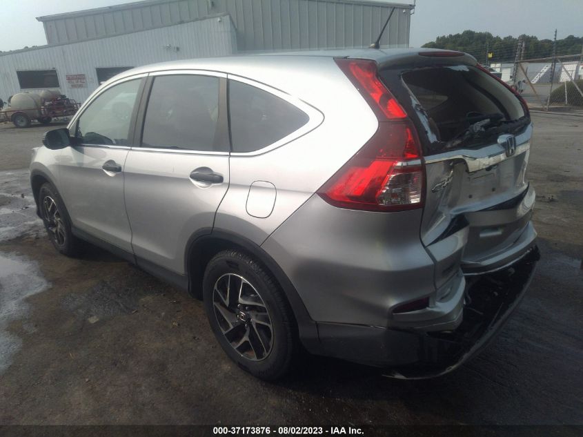 2016 HONDA CR-V SE - 2HKRM3H42GH559910