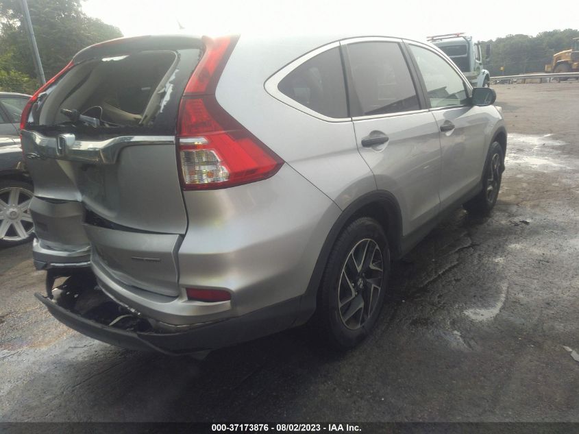 2016 HONDA CR-V SE - 2HKRM3H42GH559910