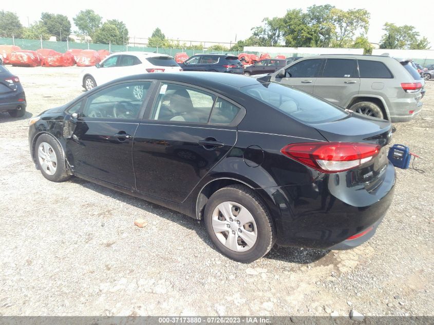 2017 KIA FORTE LX - 3KPFK4A76HE010641