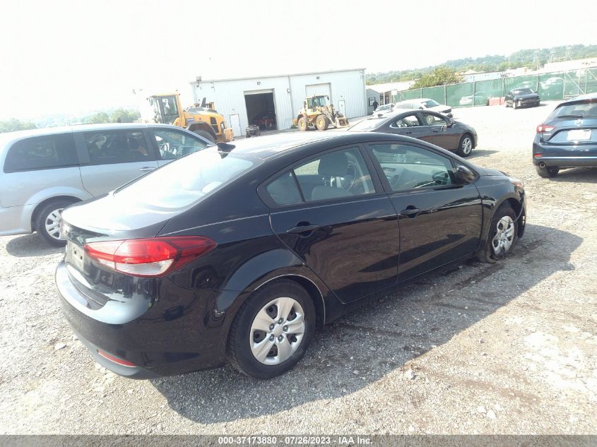 2017 KIA FORTE LX - 3KPFK4A76HE010641