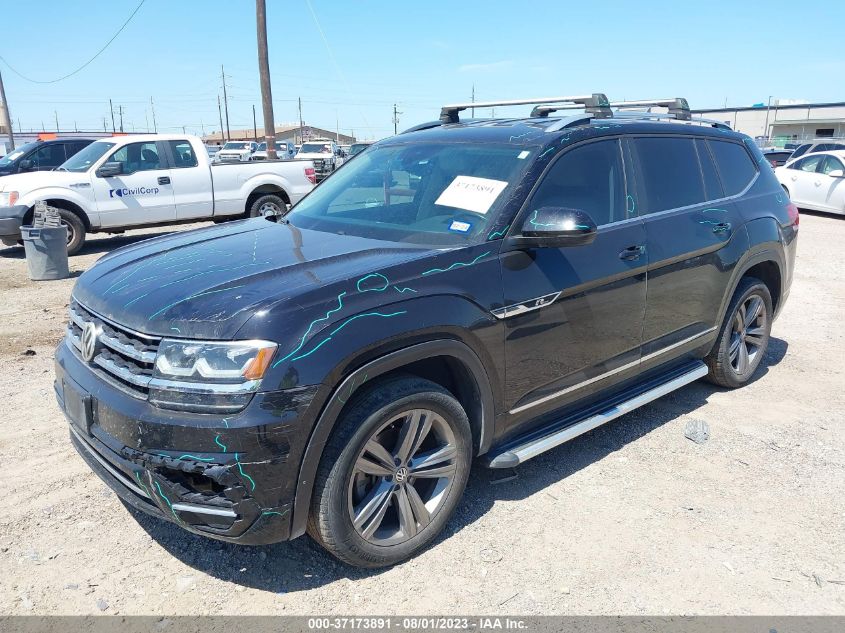 2018 VOLKSWAGEN ATLAS 3.6L V6 SE W/TECHNOLOGY - 1V2FR2CA9JC553728