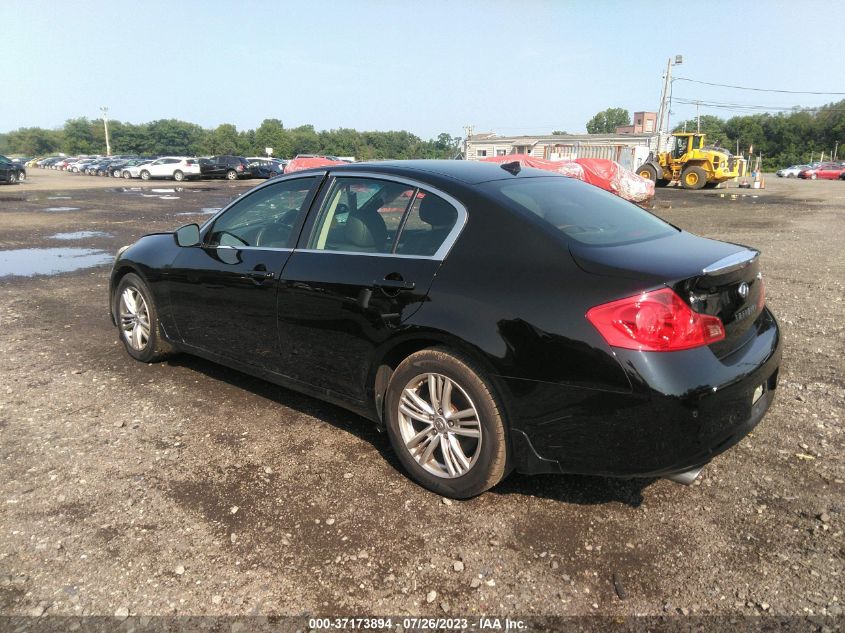 2013 INFINITI G37 SEDAN X - JN1CV6AR4DM769892