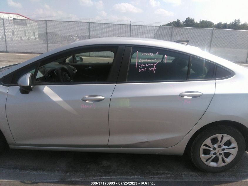 2019 CHEVROLET CRUZE LS - 1G1BC5SM8K7146694