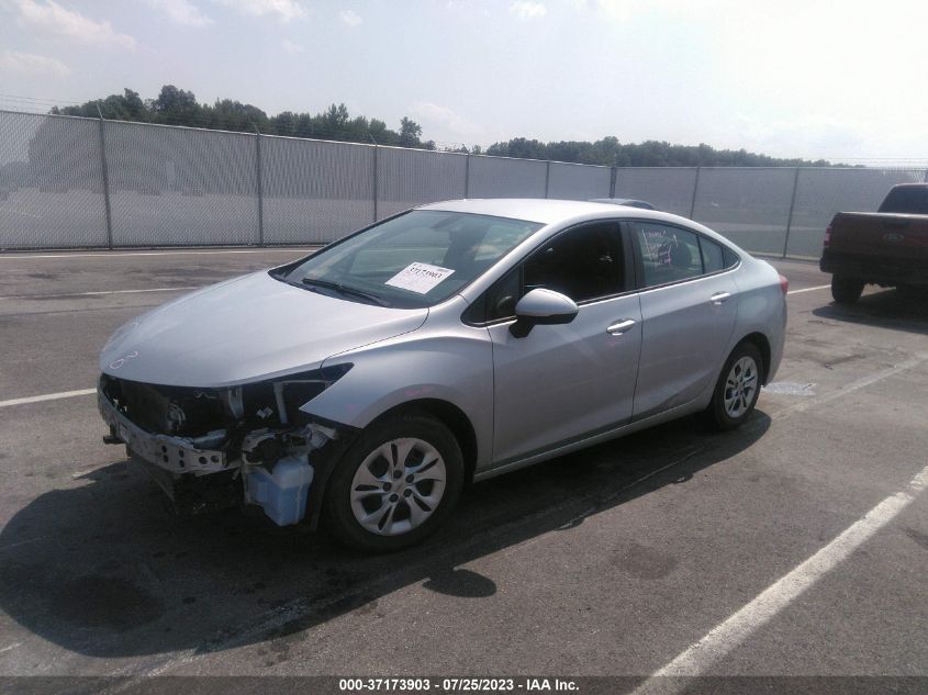 2019 CHEVROLET CRUZE LS - 1G1BC5SM8K7146694