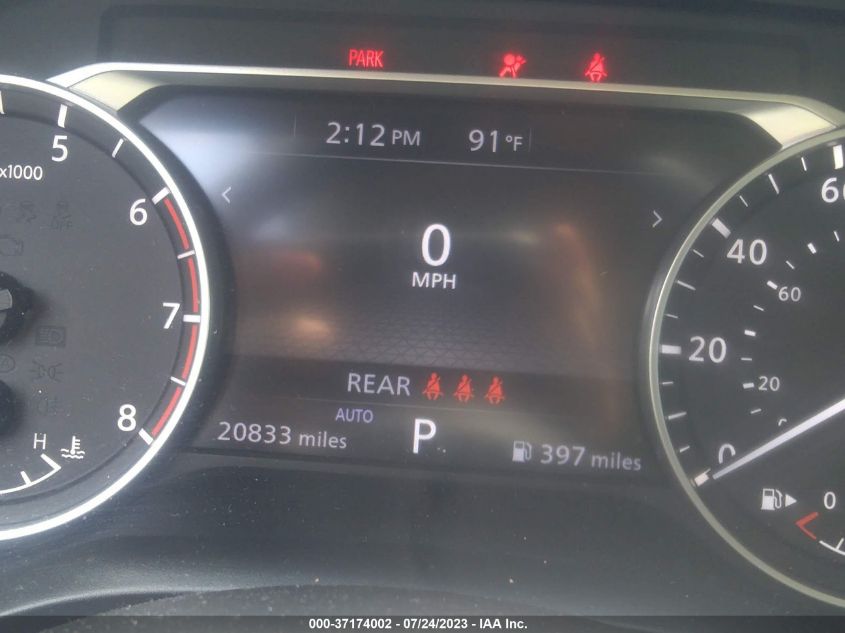 2021 NISSAN ROGUE SL - JN8AT3CB2MW242659