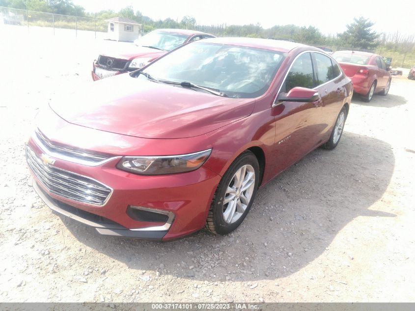 2017 CHEVROLET MALIBU LT - 1G1ZE5ST6HF198680