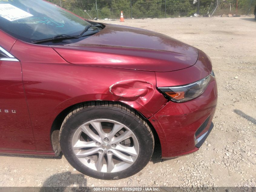 2017 CHEVROLET MALIBU LT - 1G1ZE5ST6HF198680