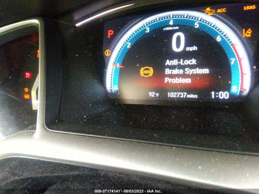2016 HONDA CIVIC SEDAN TOURING - 19XFC1F97GE031695