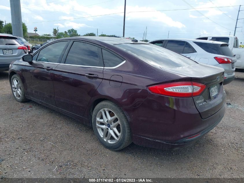 2013 FORD FUSION SE - 3FA6P0HR4DR221444