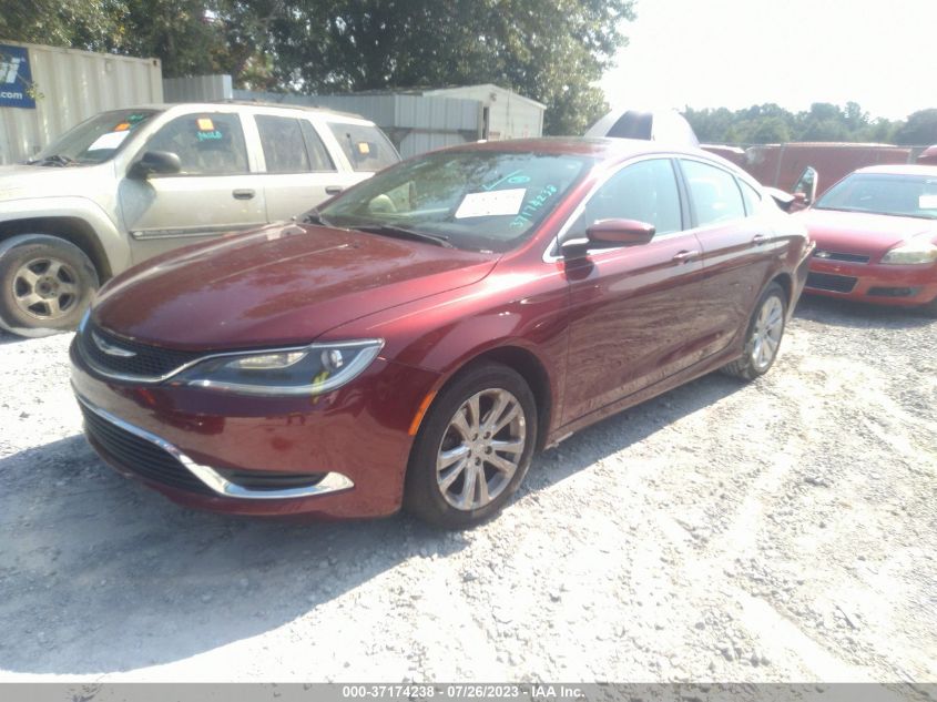 2015 CHRYSLER 200 LIMITED - 1C3CCCAB1FN722969