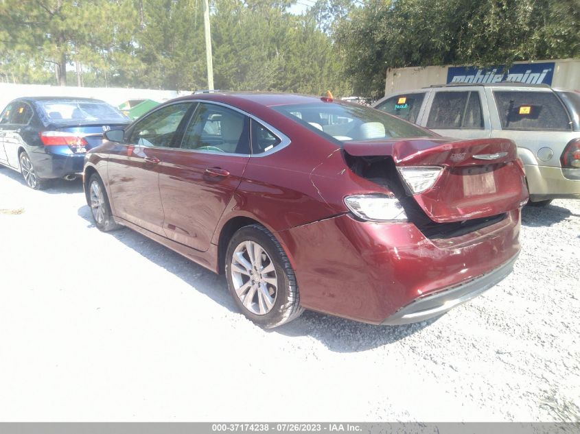 2015 CHRYSLER 200 LIMITED - 1C3CCCAB1FN722969
