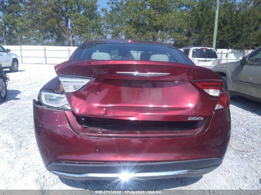 2015 CHRYSLER 200 LIMITED - 1C3CCCAB1FN722969