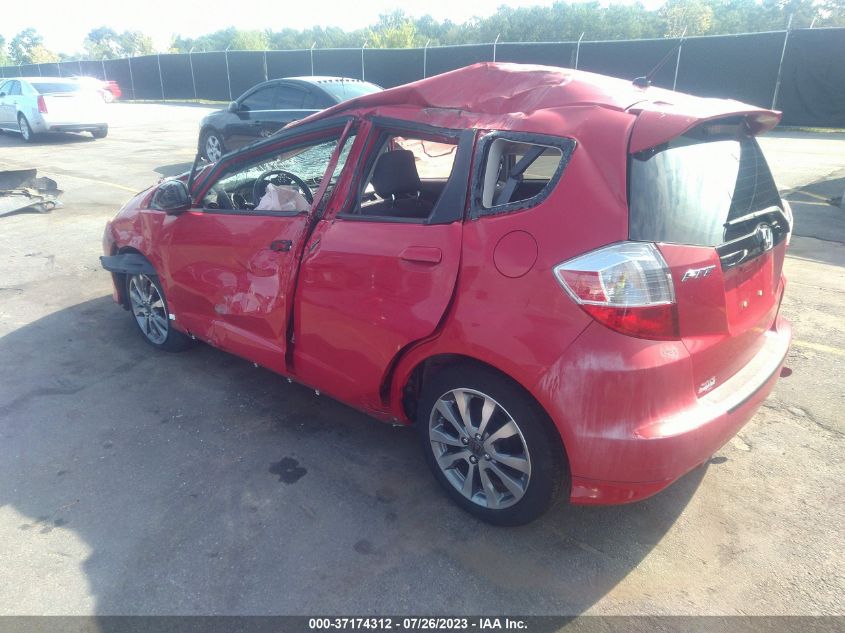 2013 HONDA FIT SPORT - JHMGE8G52DC002223