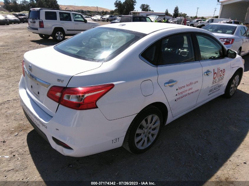 2017 NISSAN SENTRA SV - 3N1AB7AP0HL671480