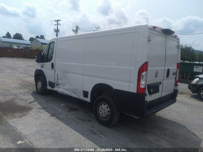 2019 RAM PROMASTER CARGO VAN - 3C6TRVAG0KE562557