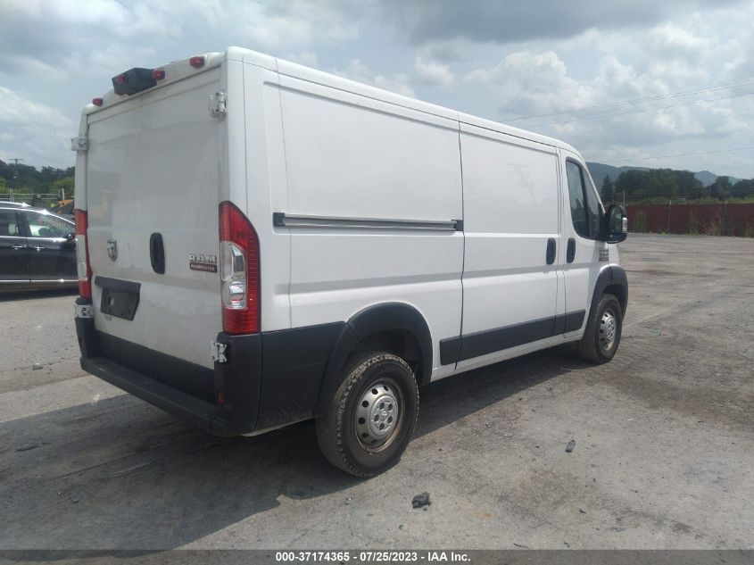 2019 RAM PROMASTER CARGO VAN - 3C6TRVAG0KE562557