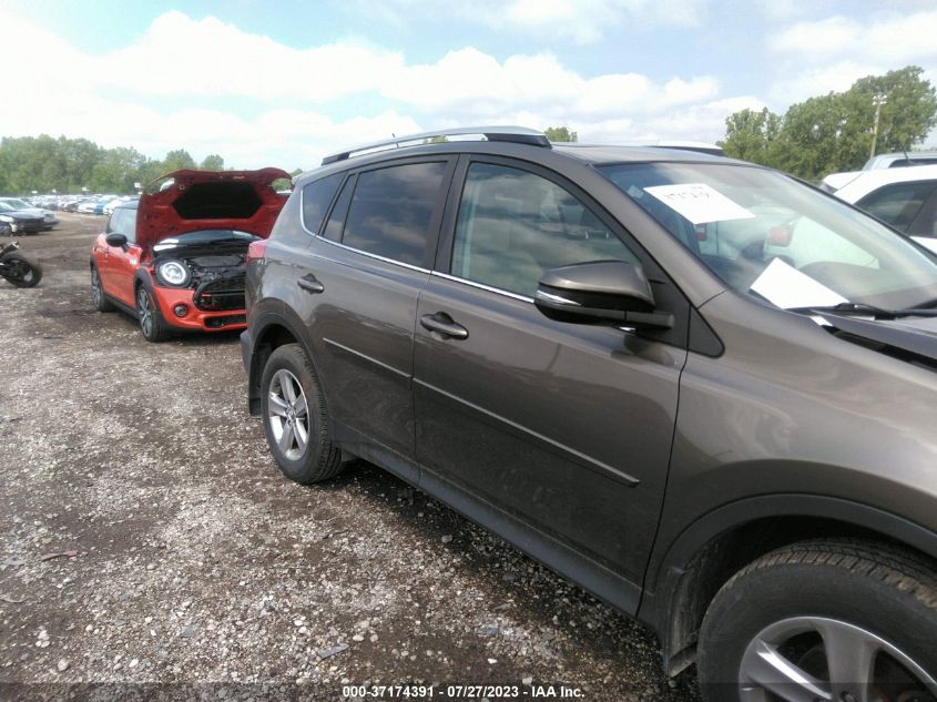 2015 TOYOTA RAV4 XLE - 2T3RFREV1FW286783