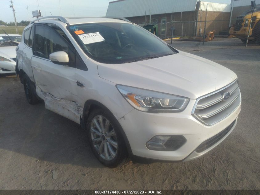 2017 FORD ESCAPE TITANIUM - 1FMCU0JDXHUE94595