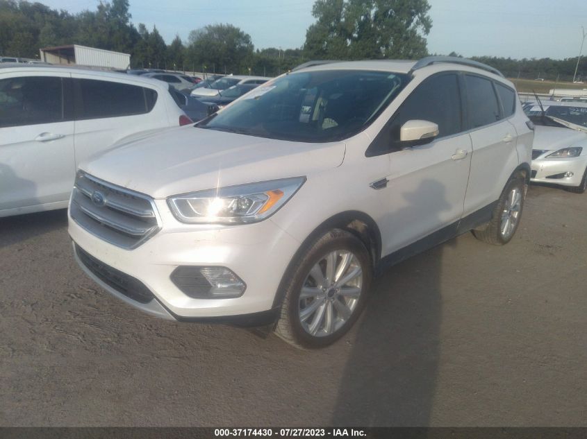 2017 FORD ESCAPE TITANIUM - 1FMCU0JDXHUE94595