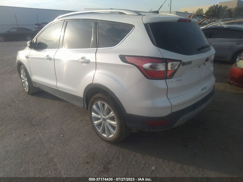 2017 FORD ESCAPE TITANIUM - 1FMCU0JDXHUE94595