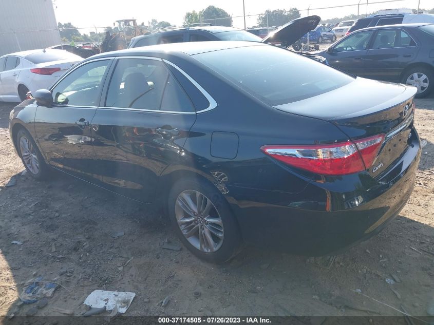 2017 TOYOTA CAMRY XLE/SE/LE/XSE - 4T1BF1FK9HU761132