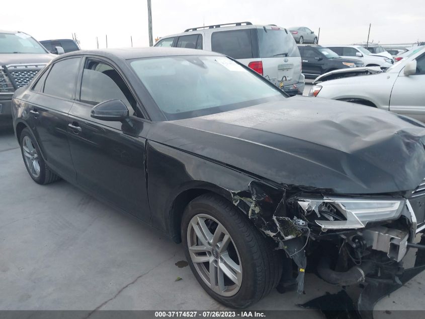 2017 AUDI A4 PREMIUM - WAUGNAF40HN001502