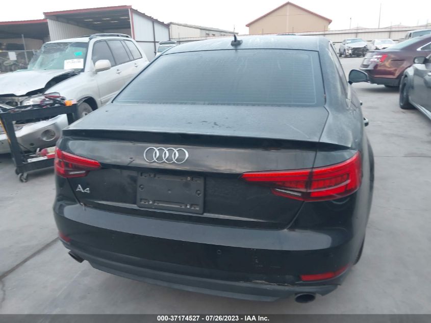 2017 AUDI A4 PREMIUM - WAUGNAF40HN001502