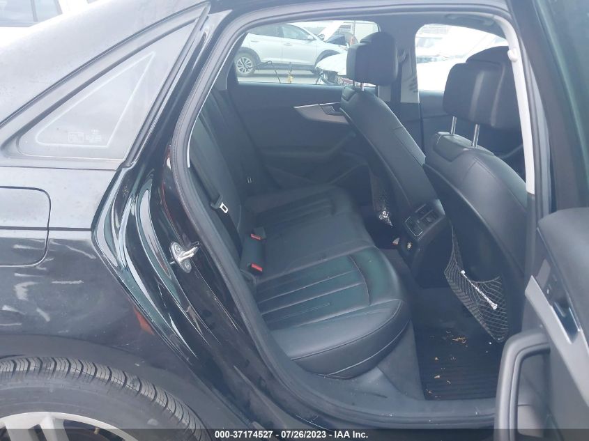 2017 AUDI A4 PREMIUM - WAUGNAF40HN001502