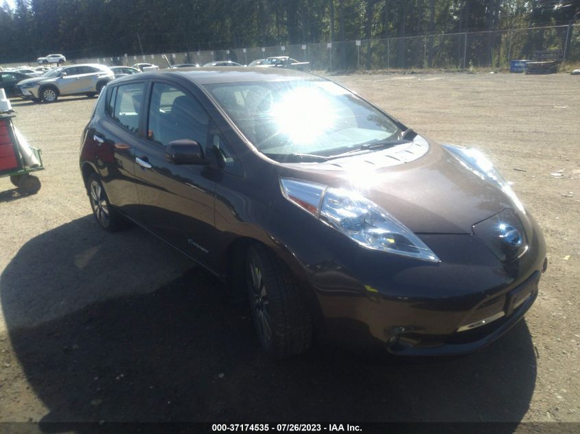 2016 NISSAN LEAF SL - 1N4BZ0CP7GC313522
