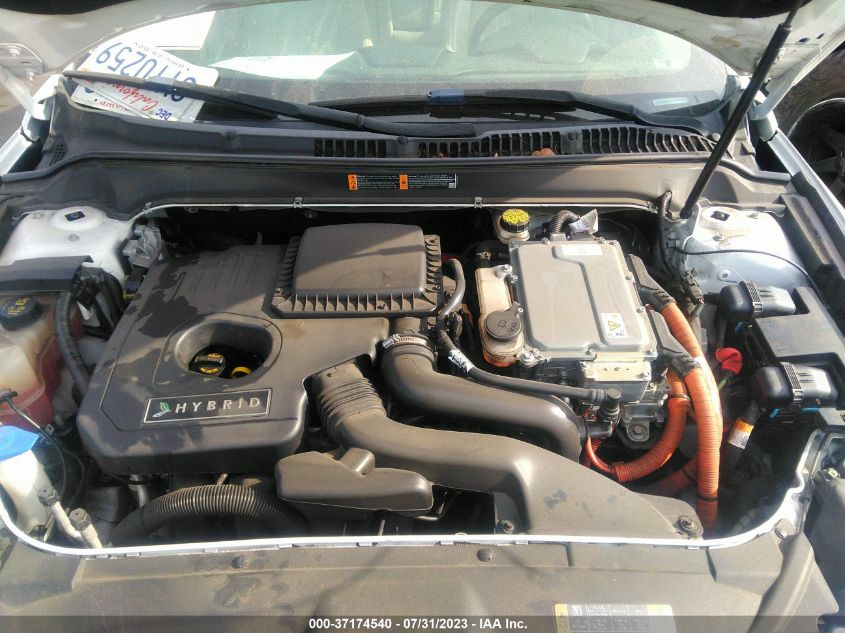 2016 LINCOLN MKZ HYBRID - 3LN6L2LU9GR626065