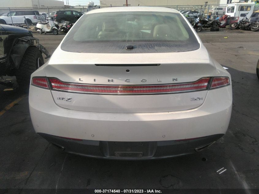 2016 LINCOLN MKZ HYBRID - 3LN6L2LU9GR626065
