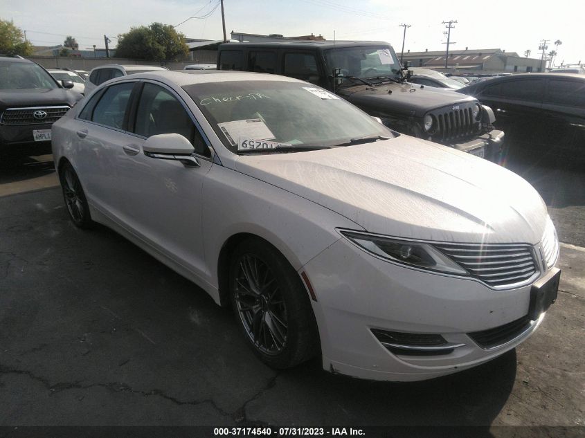 2016 LINCOLN MKZ HYBRID - 3LN6L2LU9GR626065