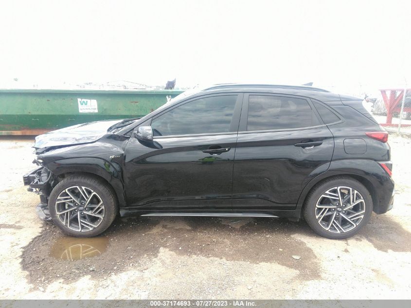 2022 HYUNDAI KONA N LINE - KM8K33A34NU860148