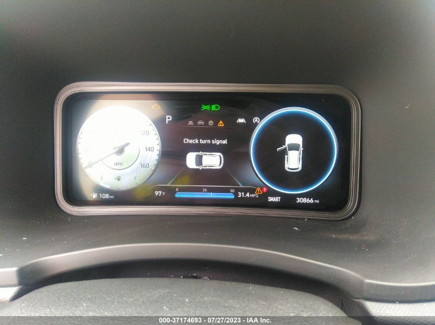 2022 HYUNDAI KONA N LINE - KM8K33A34NU860148