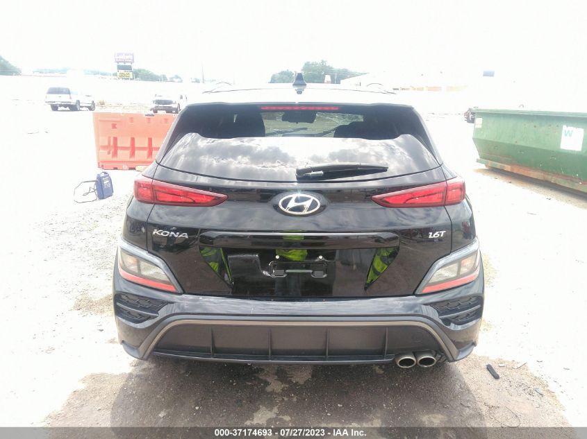2022 HYUNDAI KONA N LINE - KM8K33A34NU860148