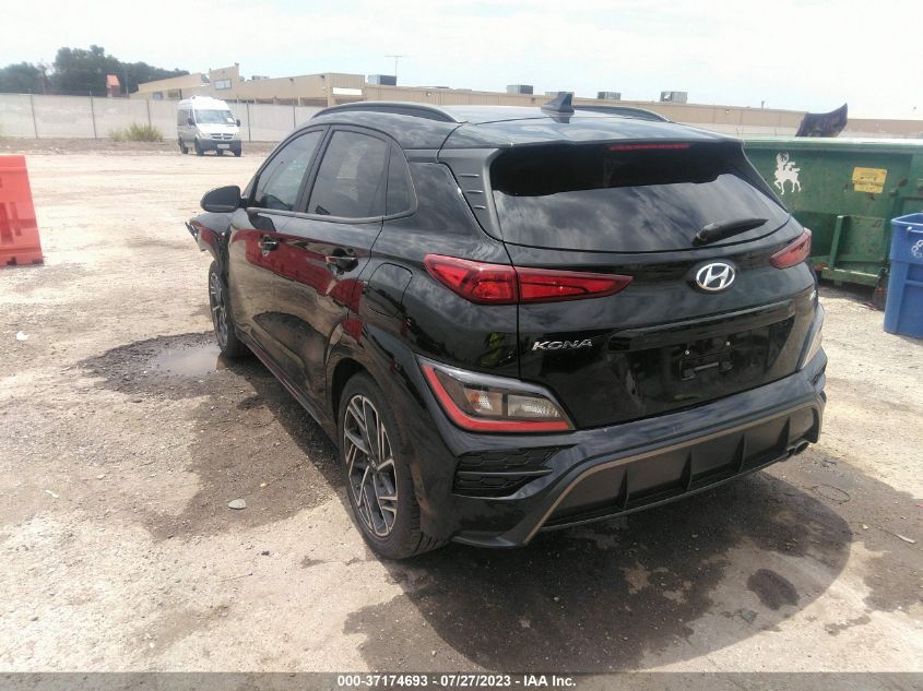 2022 HYUNDAI KONA N LINE - KM8K33A34NU860148