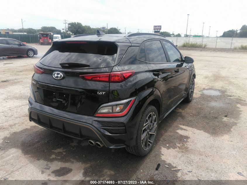 2022 HYUNDAI KONA N LINE - KM8K33A34NU860148