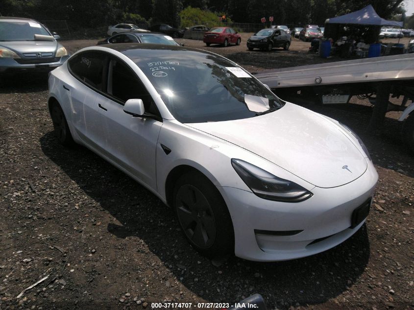 2022 TESLA MODEL 3 LONG RANGE - 5YJ3E1EB0NF334844