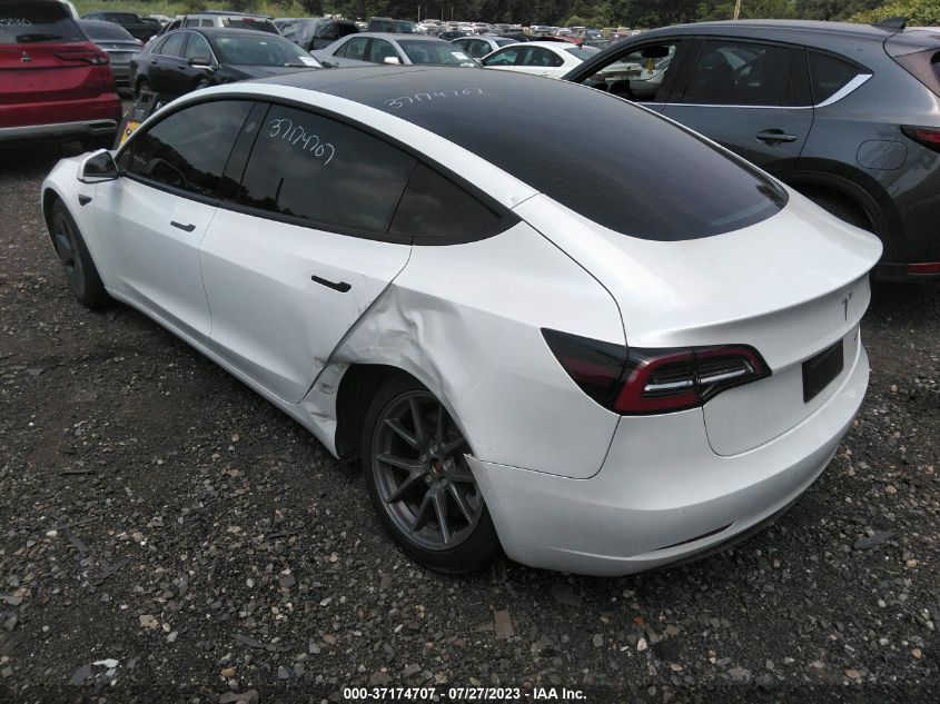 2022 TESLA MODEL 3 LONG RANGE - 5YJ3E1EB0NF334844