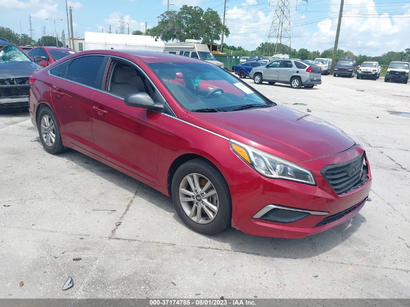 2016 HYUNDAI SONATA SE - 5NPE24AFXGH377166