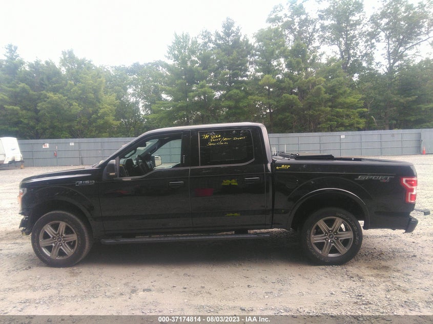 VIN 1FTEW1EP8KFA26913 2019 FORD F-150 XL/XLT/LARIAT