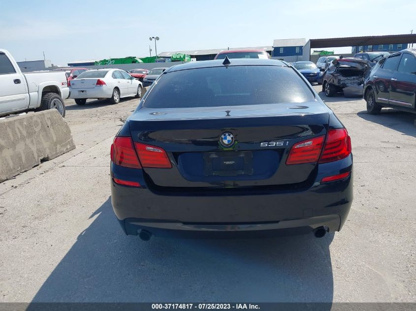 2013 BMW 5 SERIES 535I - WBAFR7C51DC821349