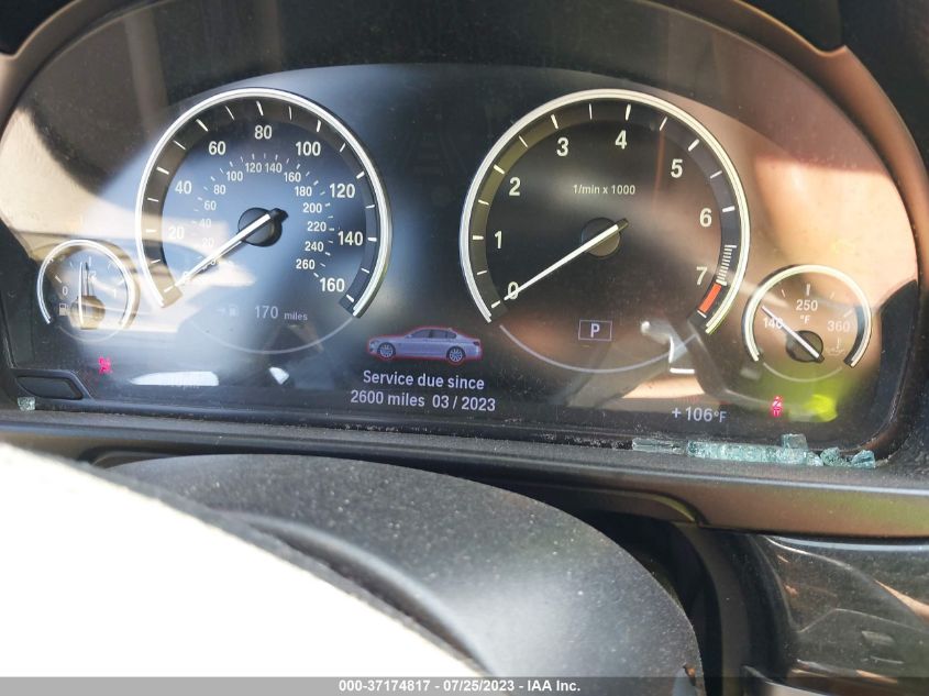 2013 BMW 5 SERIES 535I - WBAFR7C51DC821349
