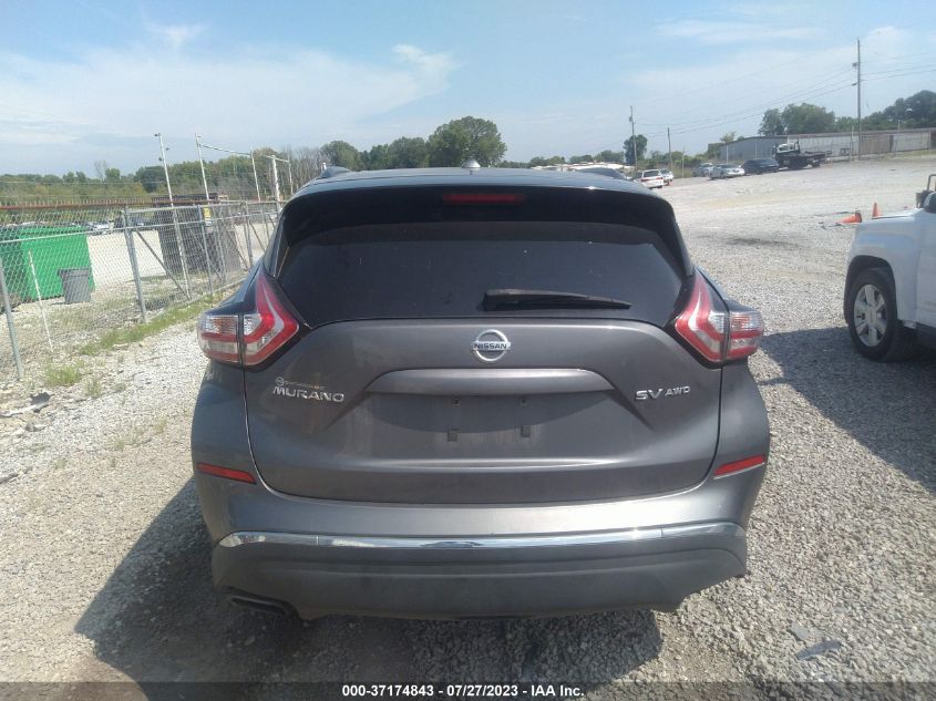 2016 NISSAN MURANO S/SV/SL/PLATINUM - 5N1AZ2MH2GN132210