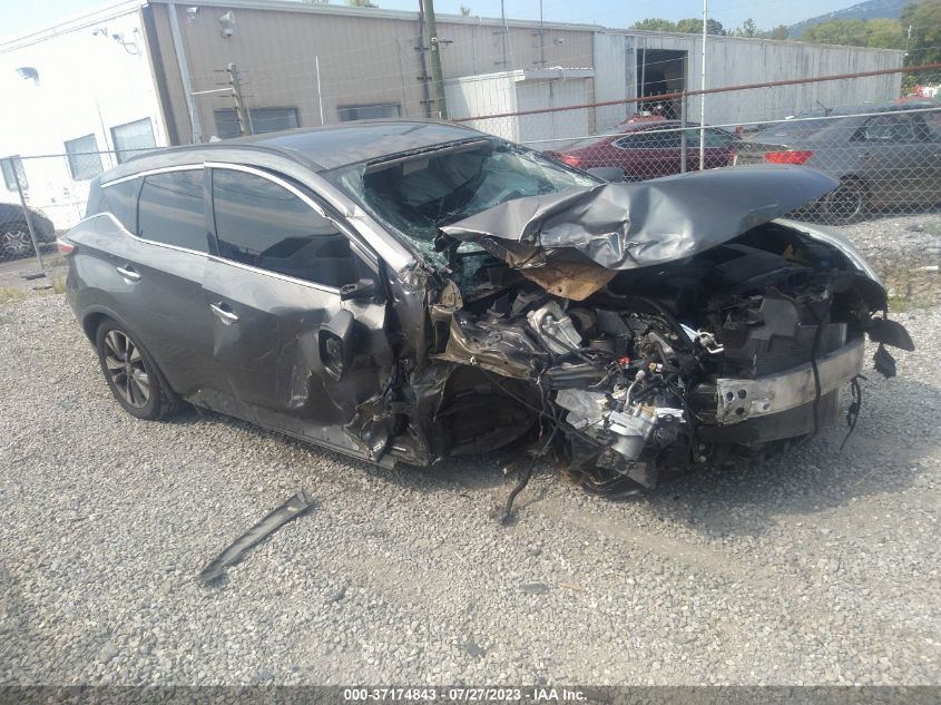 2016 NISSAN MURANO S/SV/SL/PLATINUM - 5N1AZ2MH2GN132210