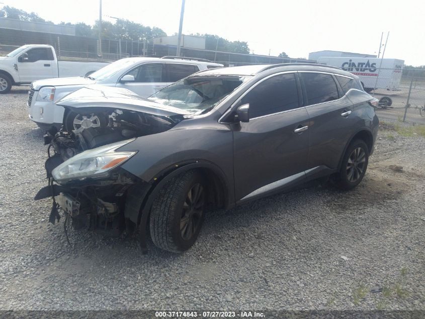 2016 NISSAN MURANO S/SV/SL/PLATINUM - 5N1AZ2MH2GN132210